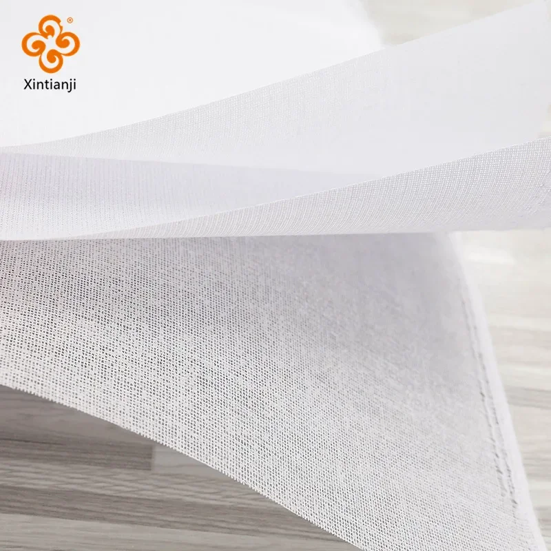 50X100cm Hard Interfacing Fabric Iron on Resin Adhesive Lining DIY Accessories Cloth Patchwork Lining Need To Use Electric Iron