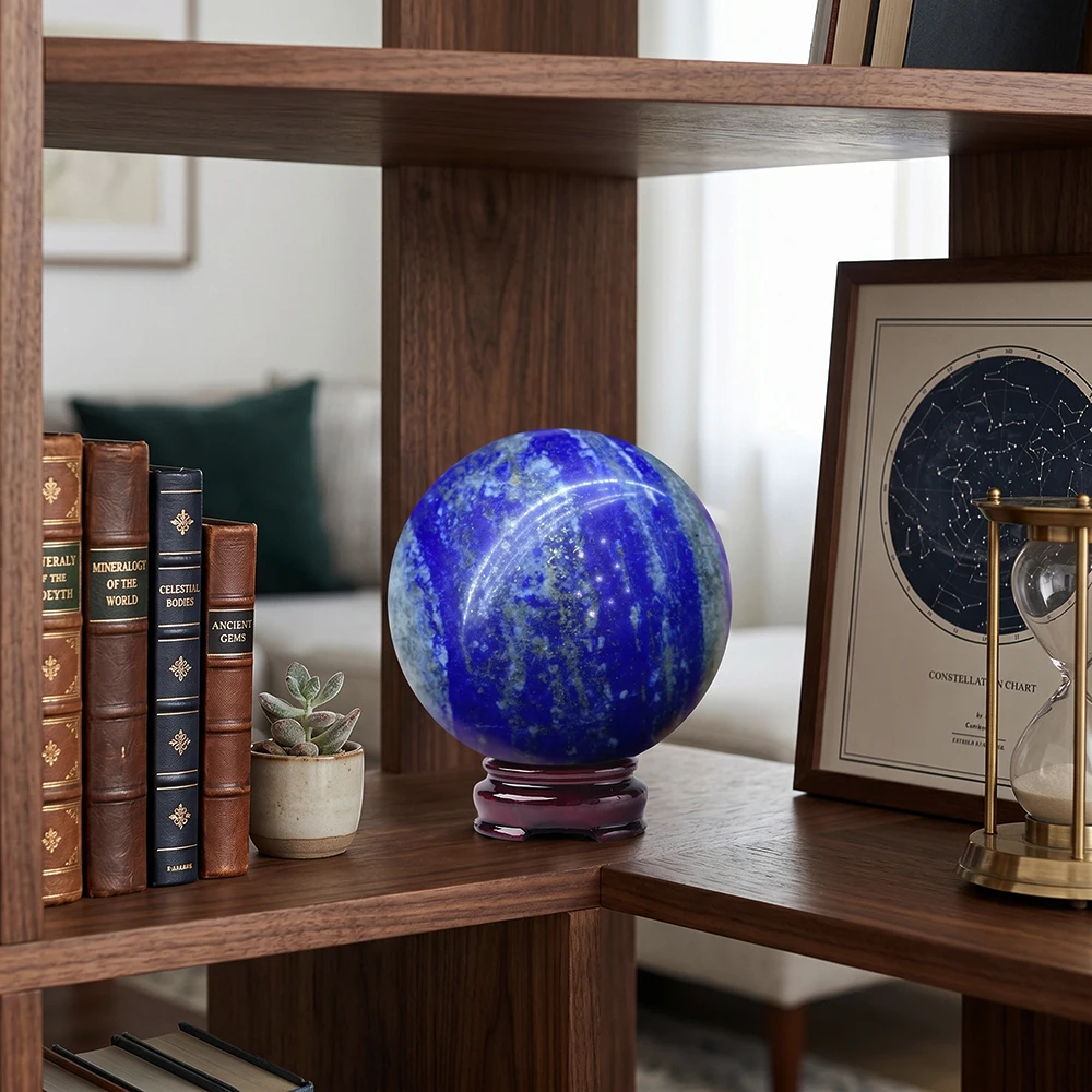 Sphère de cristal naturel Lapi - Home Office Bookshelves avis et prix