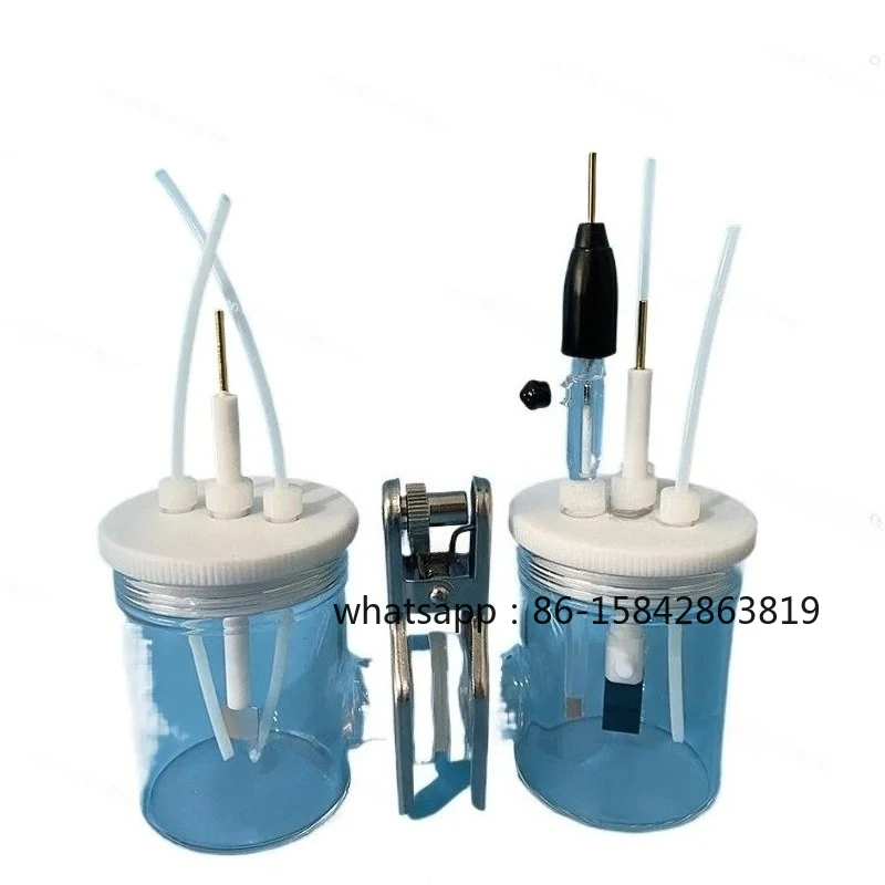 CH2010-S Exchangeable Membrane H-type Sealed Electrolytic Cell/cell, Electrochemical Electrolytic Ion Exchange Pair Cup
