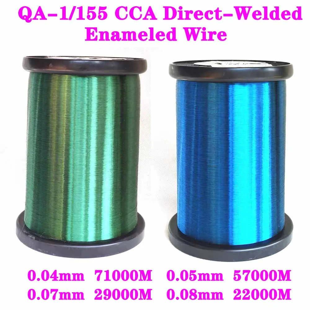 

1 кг 0,04 0,05 0,07 0,08 QA-1/155 Прямая сварка медной алюминиевой эмалированной полиуретановой эмалированной проволокой Эмалированный провод CCA