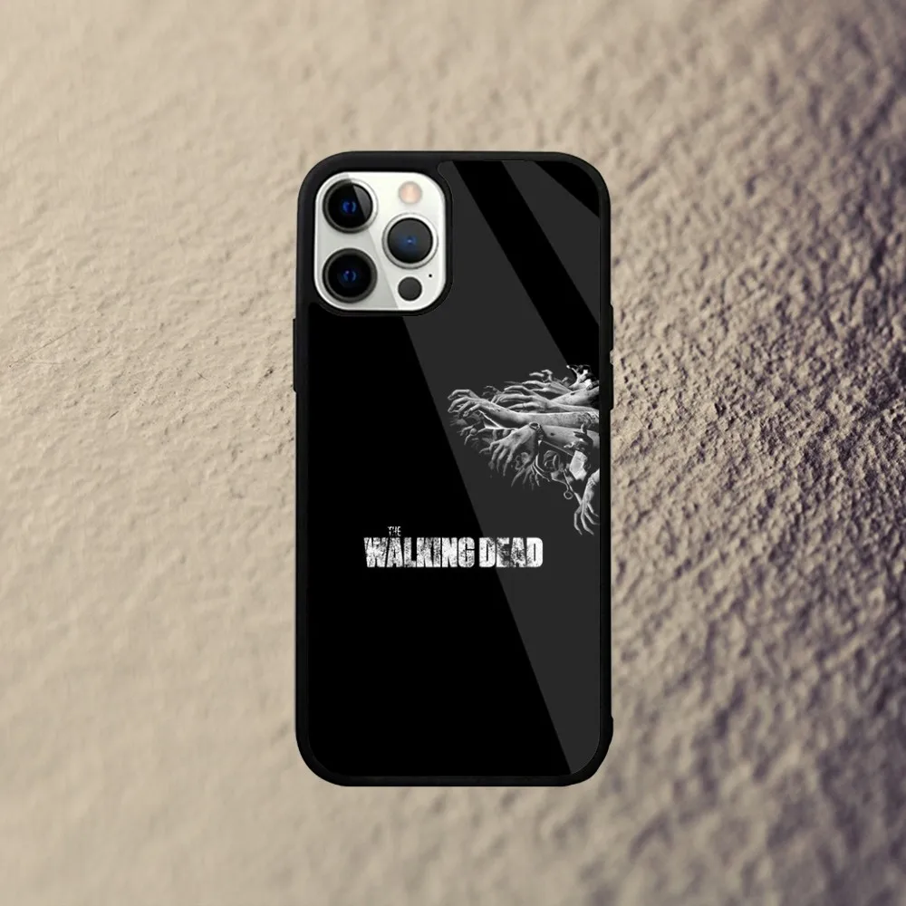 TV The Walking d-dead funda de teléfono para iPhone 16,15,14,13,12,11,Plus,Pro,Max Mini Magsafe, carga inalámbrica magnética