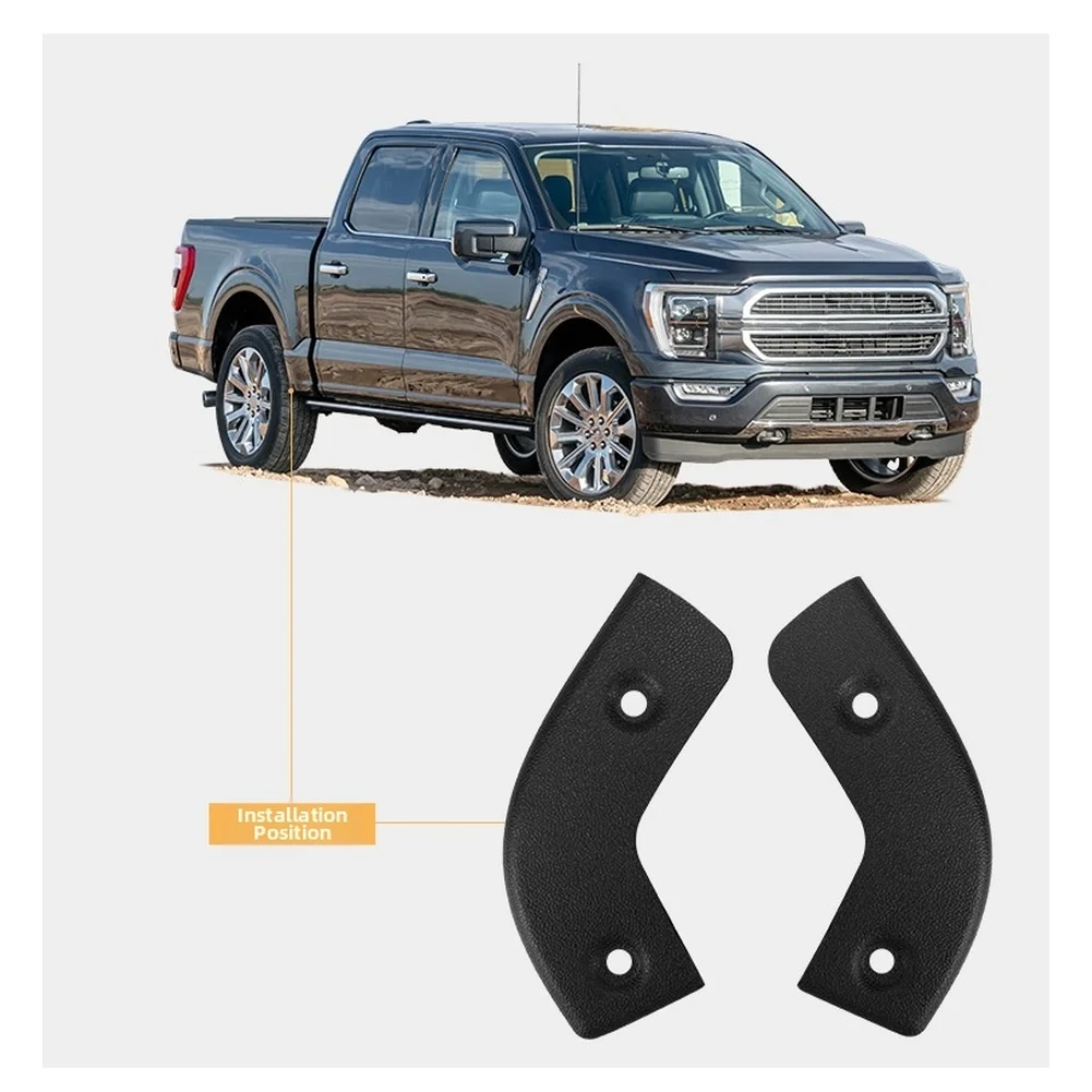 

Задняя накладка для Ford, брызговик Stone Rock Guard, черный брызговик F-150, полипропиленовая пластиковая автомобильная двусторонняя лента