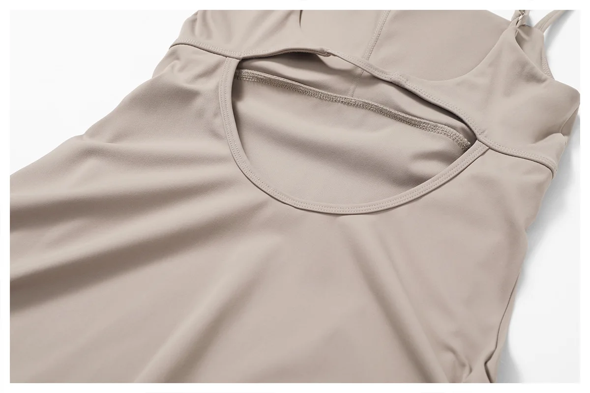 レディースヨガロンパース バックレスワンピース お腹シェイプドレス ジャンプスーツ パッド入りスポーツブラ ロンパース ファッションフィットネス スポーツウェア