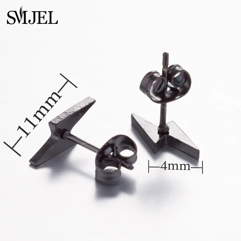 Multiple Stainless Steel Stud Earrings for Women Men Funny Ghost Earings Skull Pumpkin Bat Lightning Ear Hallowmas Jewelry Gift