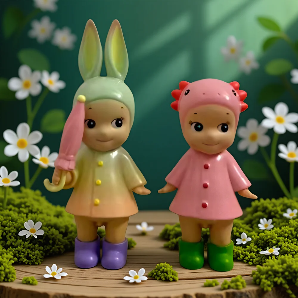 جديد جودة عالية سوني الملاك شخصية صغيرة أحب يوم المطر سلسلة صندوق أعمى لطيف أنيمي صغير ديكور الأطفال مفاجأة هدية