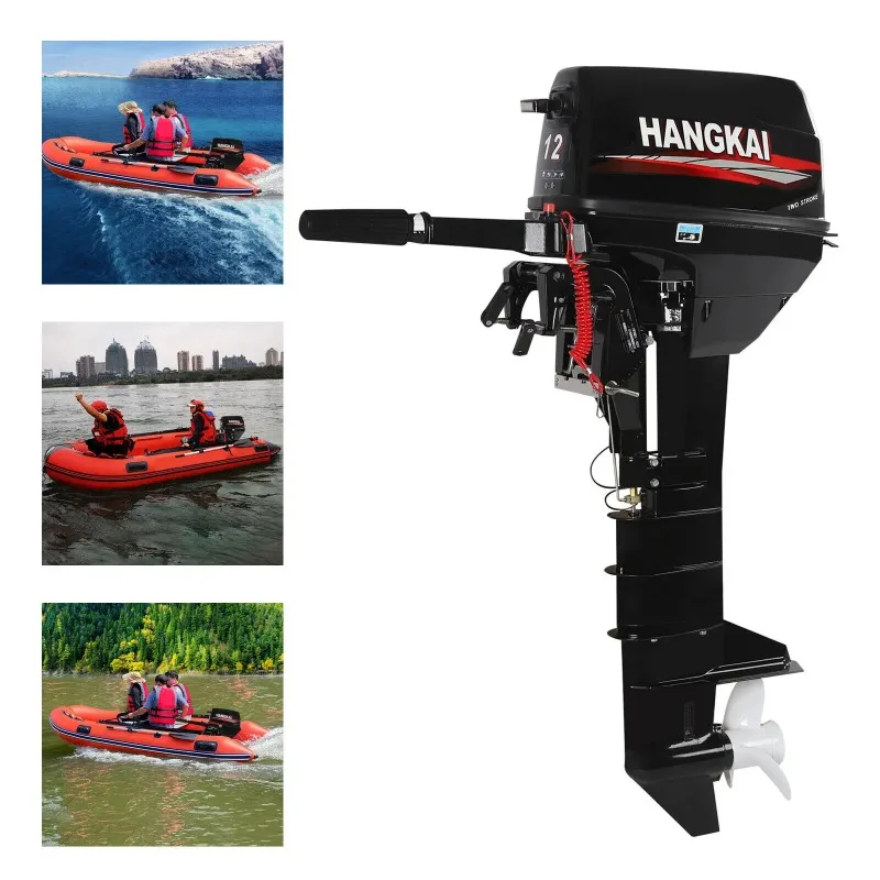 2 - Stroke, Outboard Motor, Boat Engine, Long Shaft, Heavy Duty, Water Cooling, Fishing Boat, Aliexpress