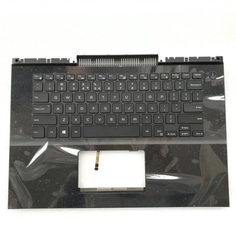 

A++ Laptop Palmrest Cover For DELL Inspiron 14 7466 7467 0FWCCN US Backlit Keybord