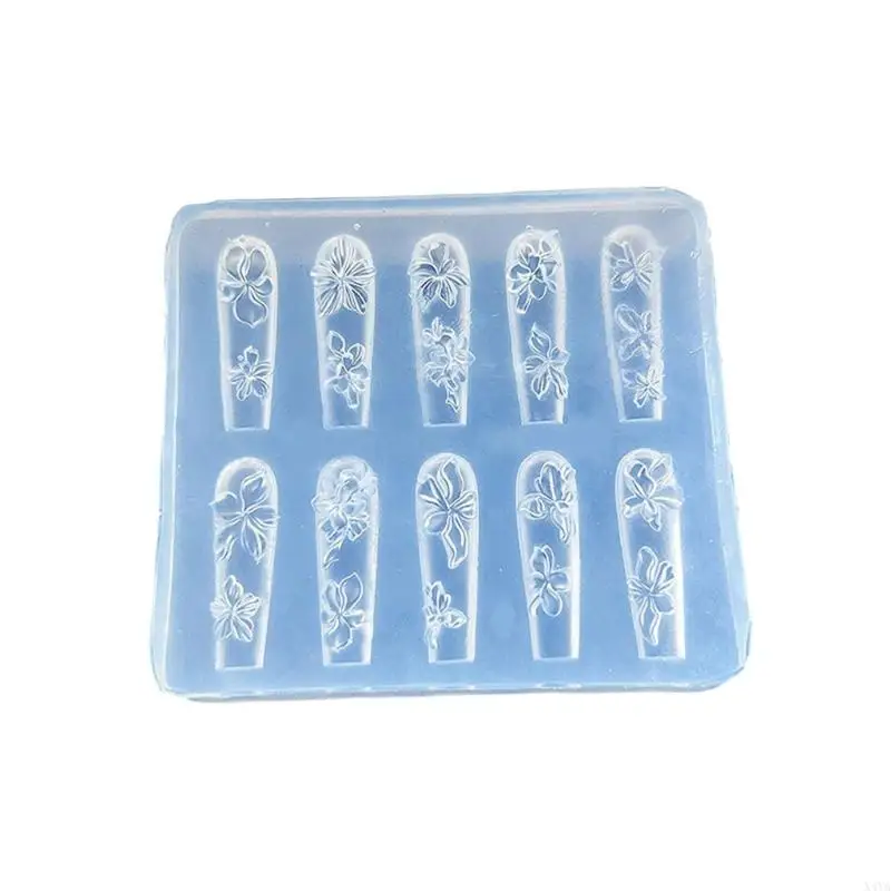 

X4YA Creative Silicone Art Template Mold Emboss Flower Design For Home Use