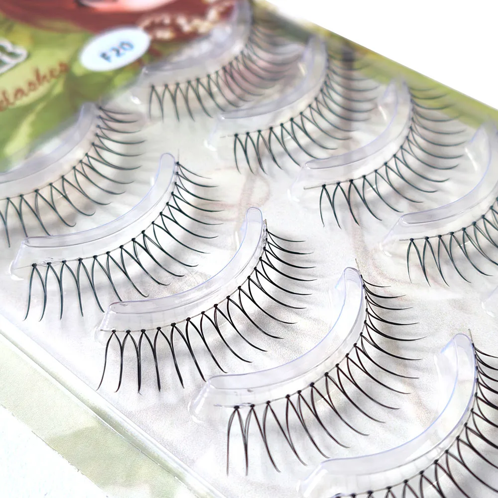 ICYCHEER K-pop Wimpern Koreanische Mädchen Fee Falsche Wimpern Verlängerung Leichte, Weiche Unsichtbare Band Wimpern Kosmetik Werkzeuge