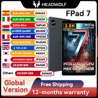 Headwolf FPad7 8 inch Android 15 Tablet 2560x1600, 16GB LPDDR5+256GB UFS 3.1, 6500mAh PD18W, 8MP/16MP Camera, SIM 4G LTE WiFi 6