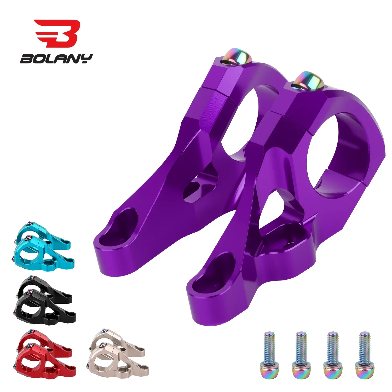 

BOLANY Freeride Direct Mount Stem: 31.8mm for Softail DH Bikes, Cycling Headset System, Performance MTB Accessory