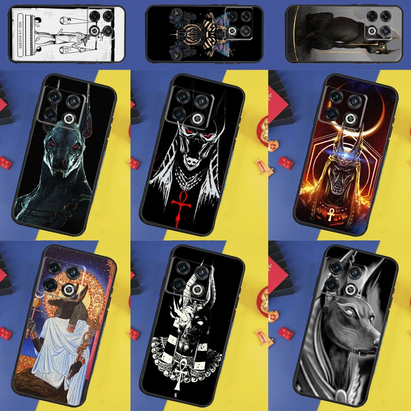 Egypt Nefertiti Anubis For OnePlus Nord CE 2 Lite 2T N10 N20 N100 N200 Case For OnePlus 8T 9RT 10R 10T 8 9 11 10 Pro