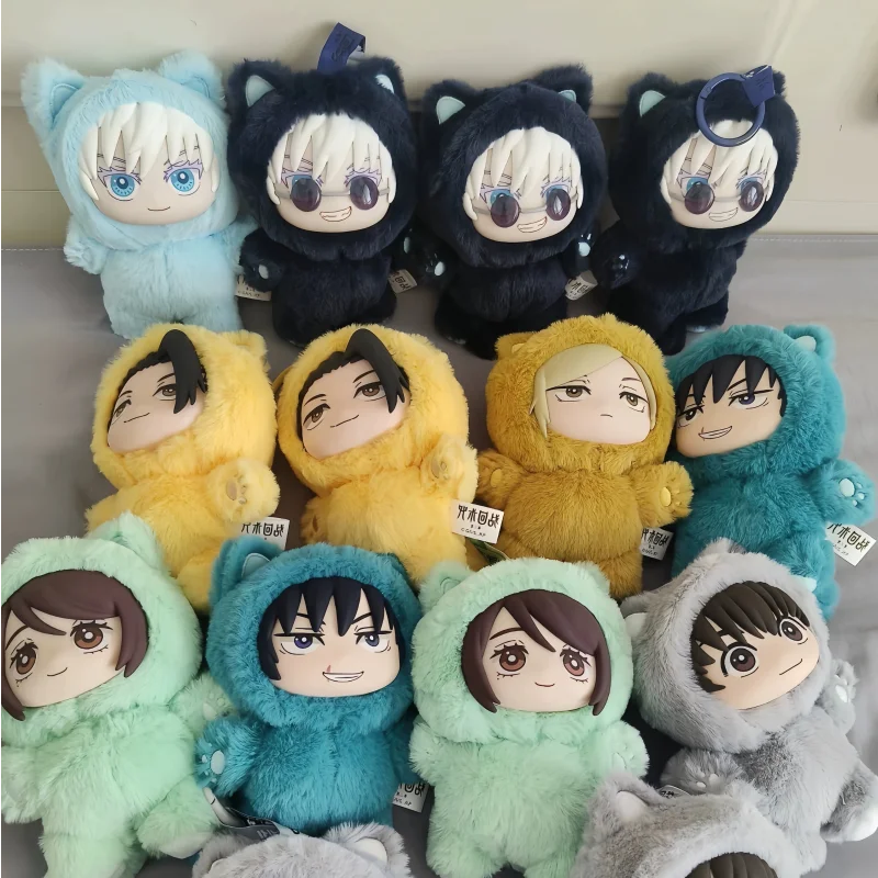 

In Stock Original Eaki Jujutsu Kaisen 2 Cat Ear Series Trendy Blind Box Anime Toys Decoration Collect Surprise Mystery Box Toys