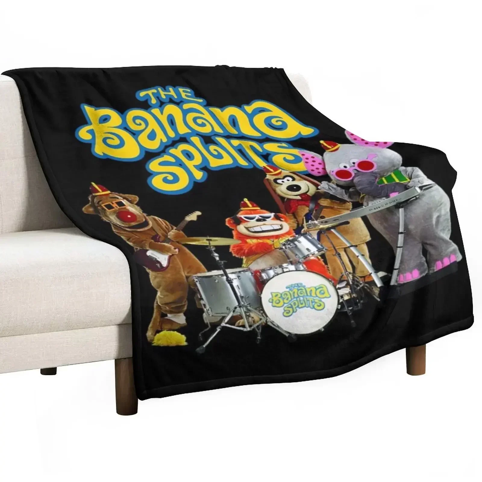 The Banana Splits Racerback Throw Blanket Decorative Throw Moving Summer Blankets