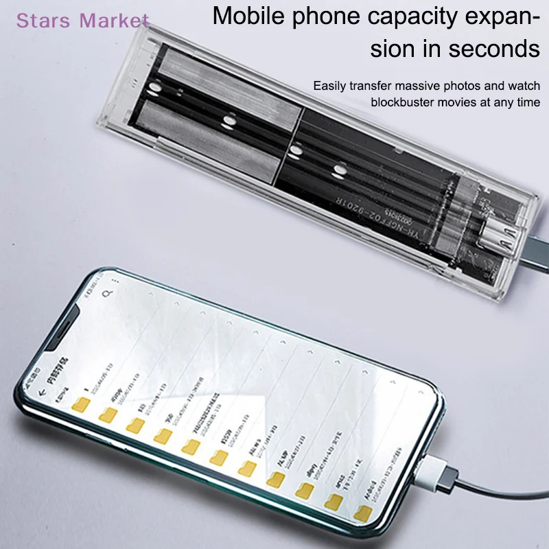 New M.2 NVME PCIe NGFF SATA Protocol Case Clear USB Type C 10Gbps PCI-E Transparent External Hard Disk Box Case For Laptop Phone