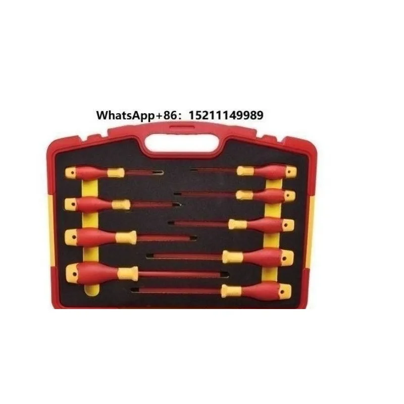 25 Piece Professional Insulated Hand Tool Set High Voltage Electrician Repair Kit