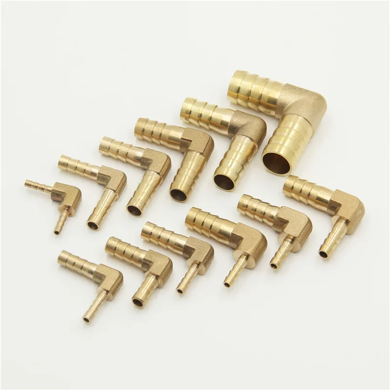 Brass Barb Pipe Fitting way connector For 4mm 5mm 6mm 8mm 10mm 12mm 16mm 19mm hose copper Pagoda Water Tube Fittings