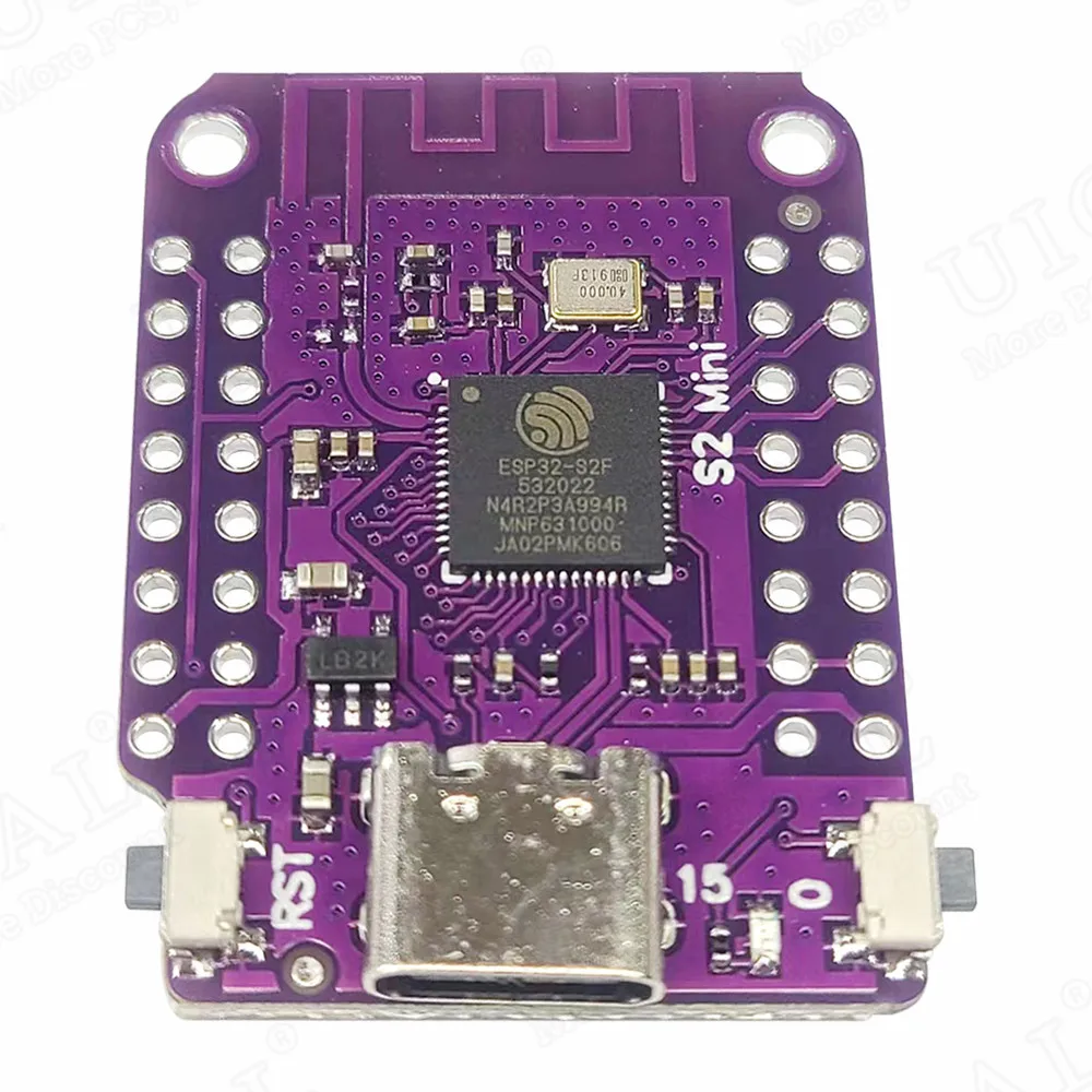 ESP32 S2 MINI 2.4G WIFI Module for IoT Development Board 4MB Flash 32PIN USB Type-C 2MB PSRAM ESP32-S2