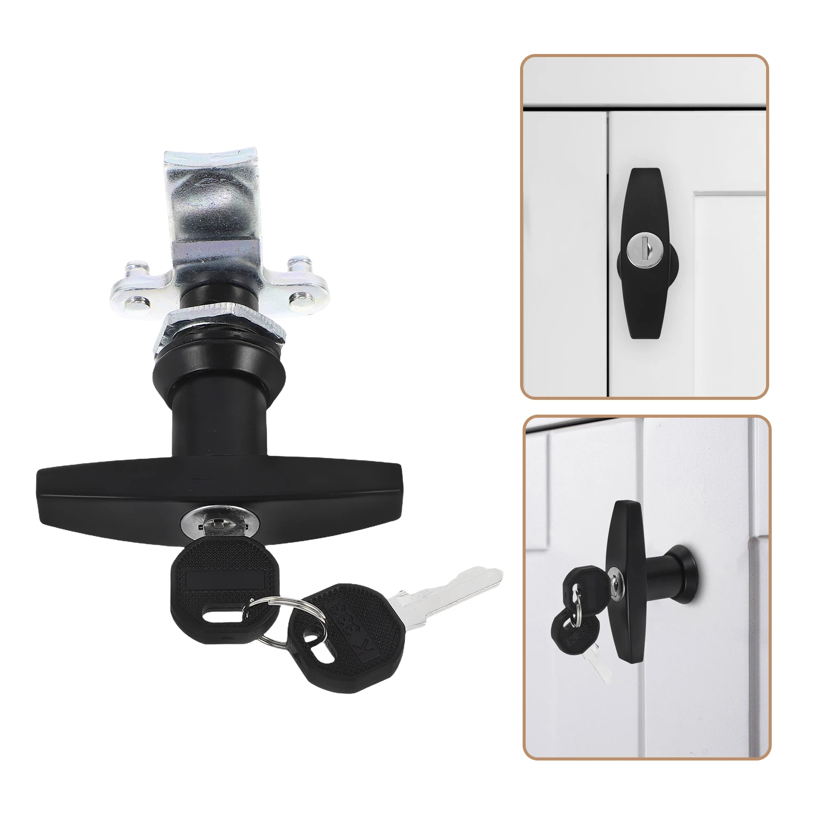 

Cabinet Door Lock Cylinder for Storage Unit File Replacement Furniture Latch Locks Adults Installation Tool Travel