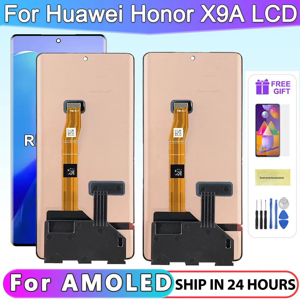 

For HUAWEI Honor X9a 6.67''For HonorX9a RMO-NX1 LCD Display Touch Screen Digitizer Assembly Replacement