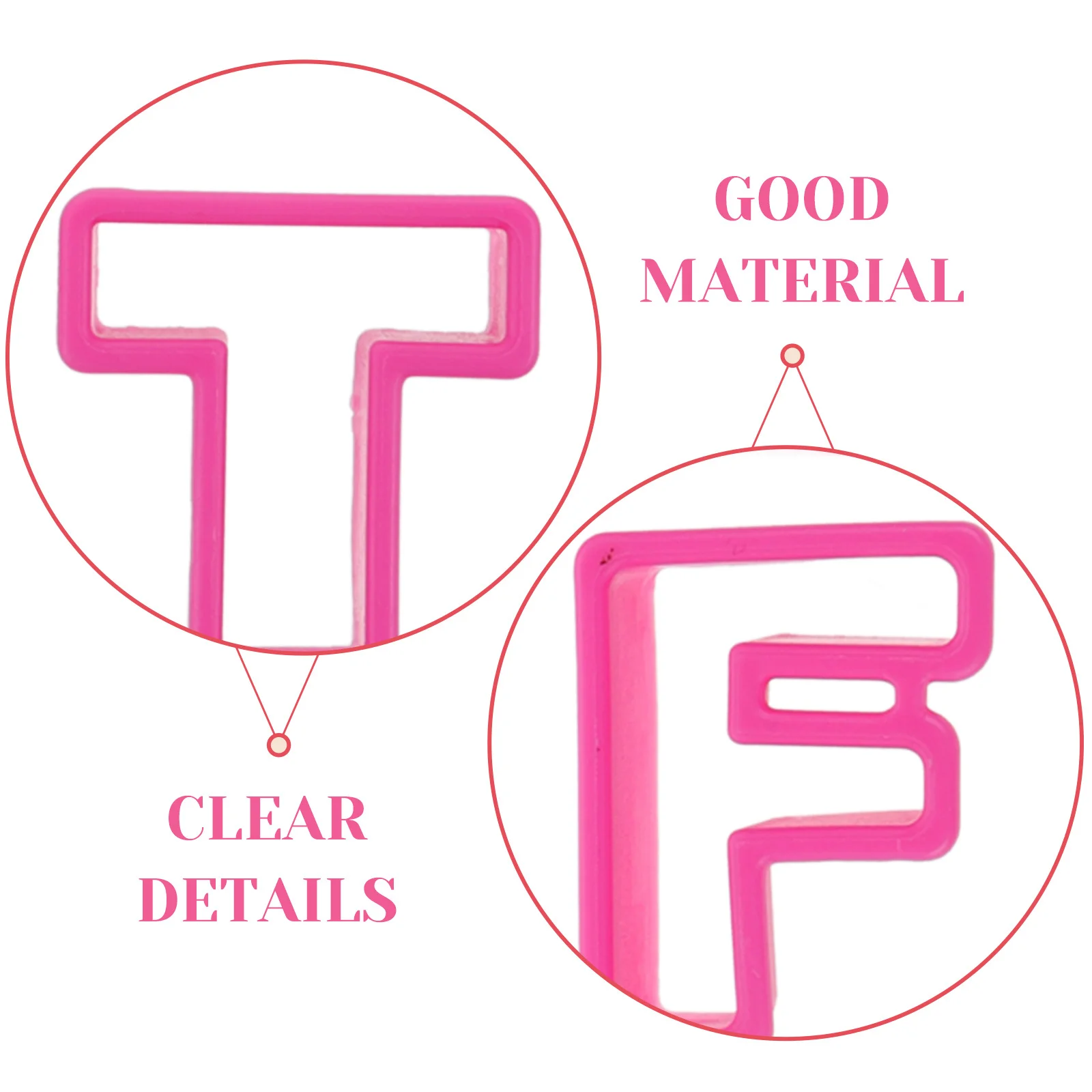 

26pcs Alphabet Letter Biscuit Cookie Cutter Set For Cake Fondant Chocolate Diy Embossing Decorating Tool Baking Mold Kitchen