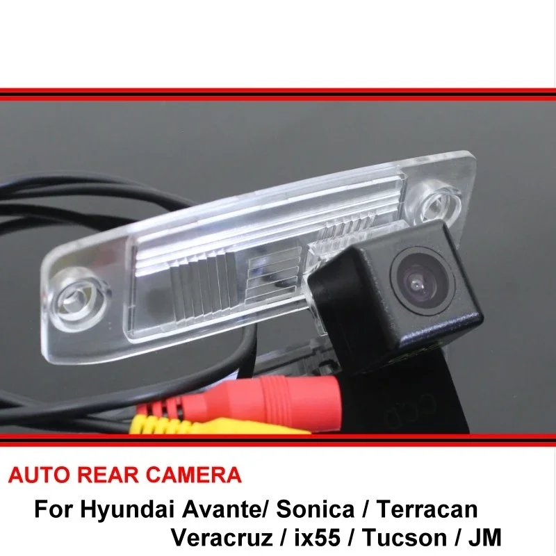 For Hyundai Avante Sonica Terracan Veracruz ix55 Tucson JM Rear view Camera Back up Reverse Camera Car Parking Camera CCD