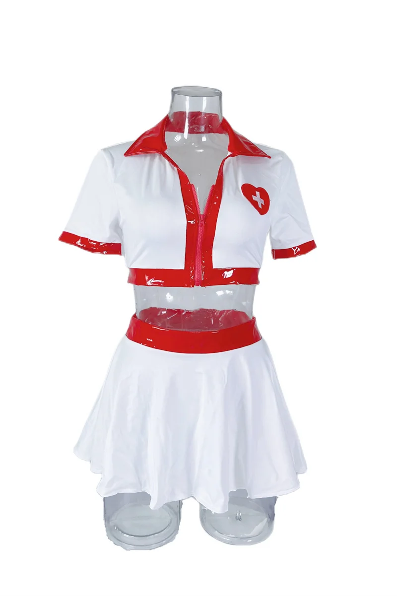 Sexy Lingerie Cosplay Verpleegster Kostuums Mini Rok Vrouwelijk Ondergoed Erotische Kleding Voor Meisjes Lenceria Rollenspel Sexy Verpleegster Uniform