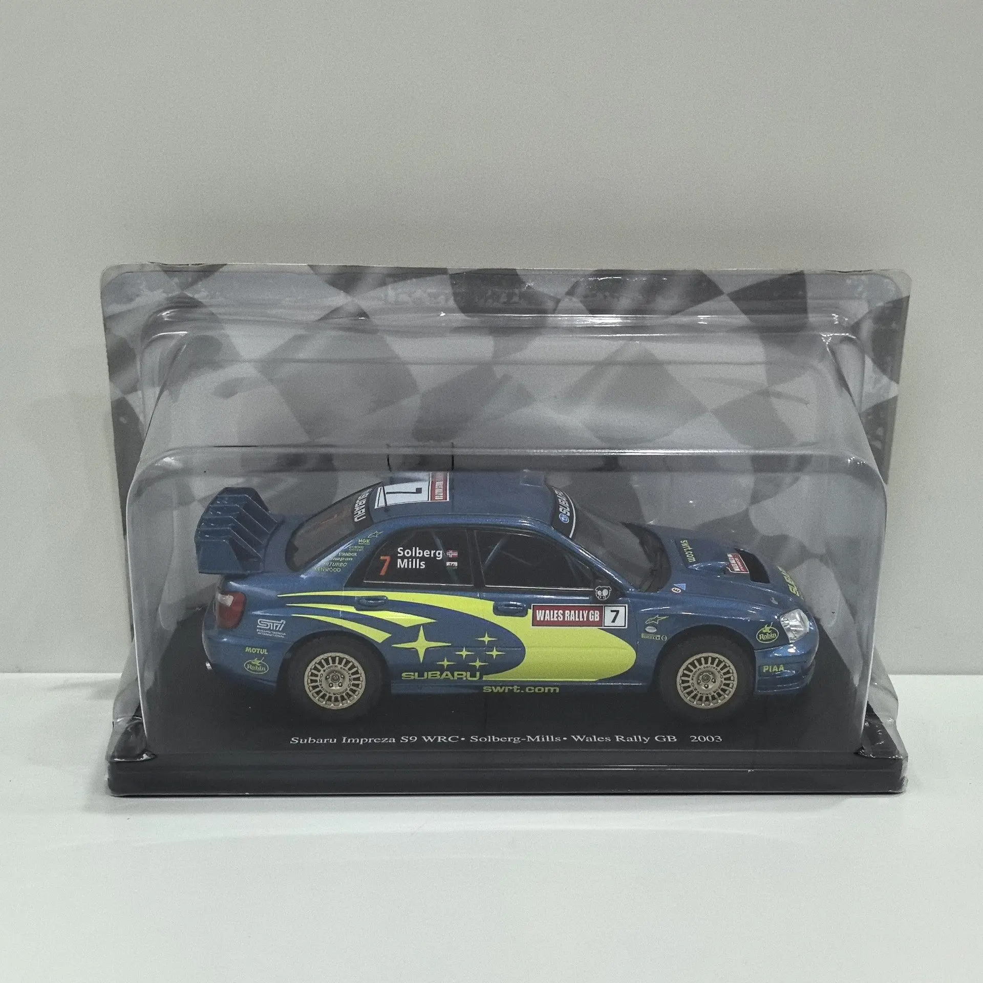 

Diecast IXO 1/24 Scale Impreza S9 WRC 2003 #7 60 Alloy Car Model
