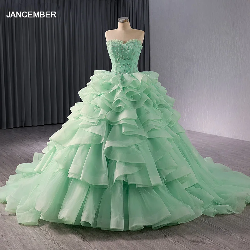 

Women Customized Green Formal Party Dress Fashion Strapless Single Breasted Sleeveless Summer Evening شارون سعيد فسا