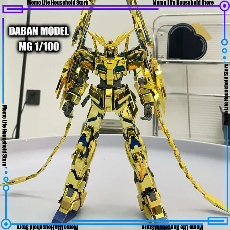 Auf Lager DABAN 6642S 6642L MG 1/100 RX-03 Einhorn 03 Phenex Galvanik Montage Modell Kits Anime Roboter Kunststoff Modell Spielzeug