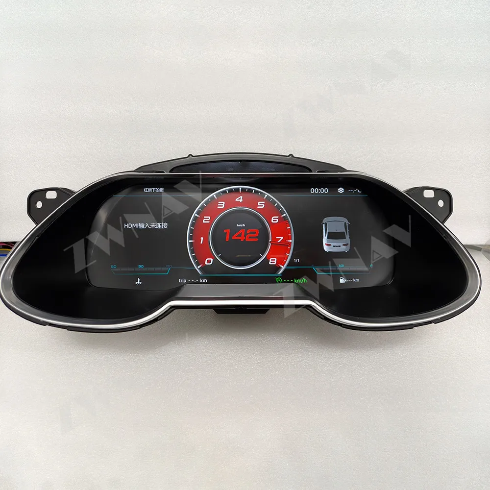 Panel de tablero Digital LCD de 12,3 pulgadas para Audi A4 2013-2016 grupo de instrumentos virtuales velocímetro de cabina tacómetro Multimedia