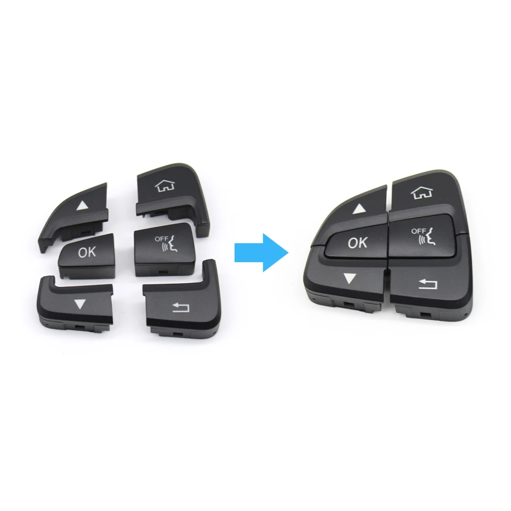 W205 W253 Car Multi-function Steering Wheel Switch Control Buttons Cover For Mercedes Benz C GLC Class 0999050300