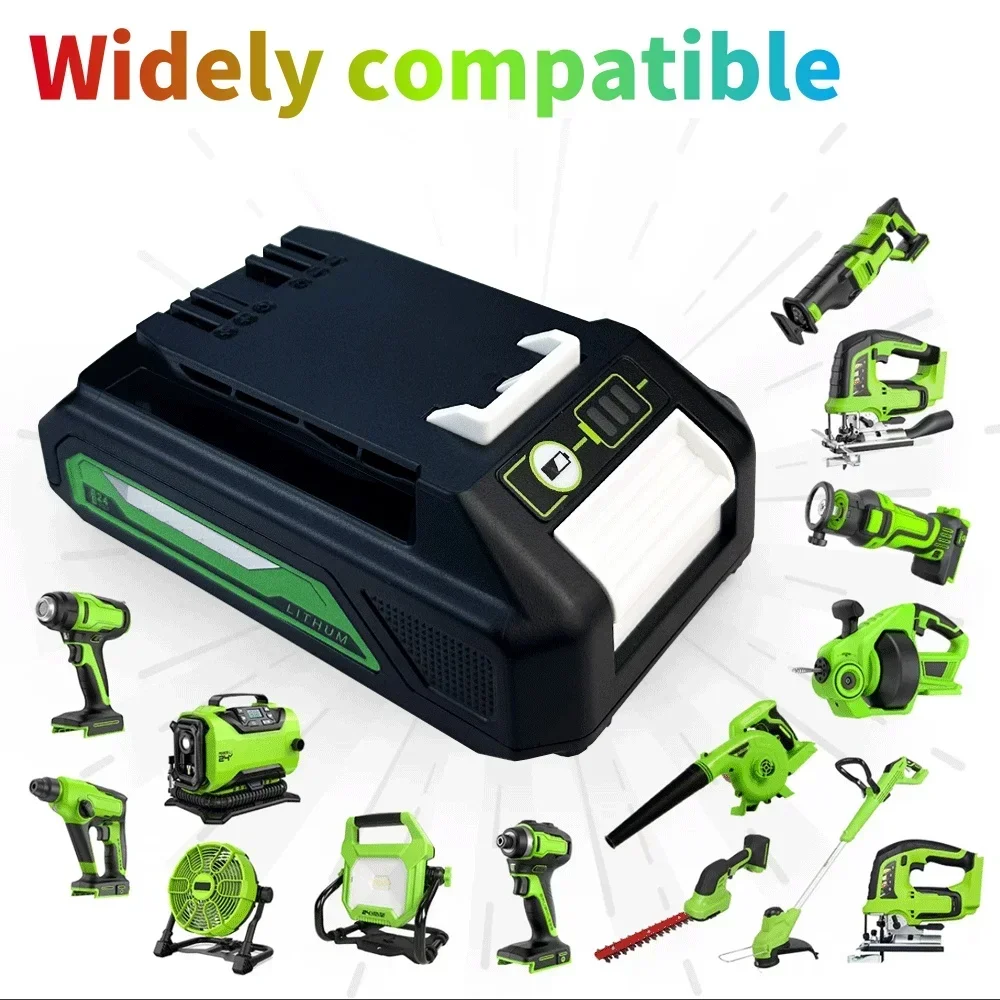 24V 3.0/4.0/6.0Ah lithium-ion rechargeable battery suitable for Greenworks electric tool screwdriver lawn mower lithium battery