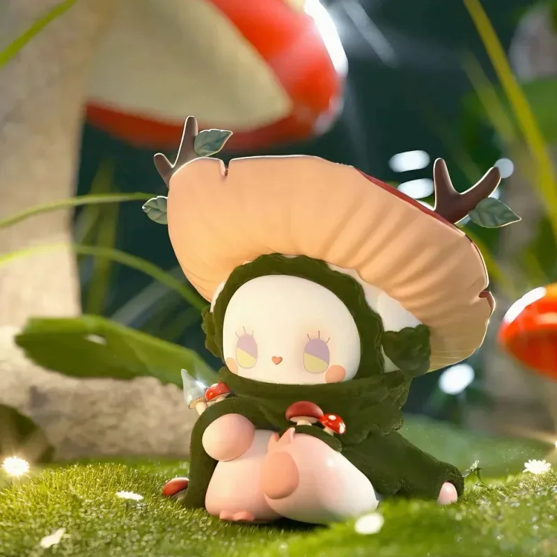 Sorte emma floresta secreta fragrância caça série caixa cega caixa misteriosa caixa caja bonecas presente desktop ornamento anime figura brinquedos