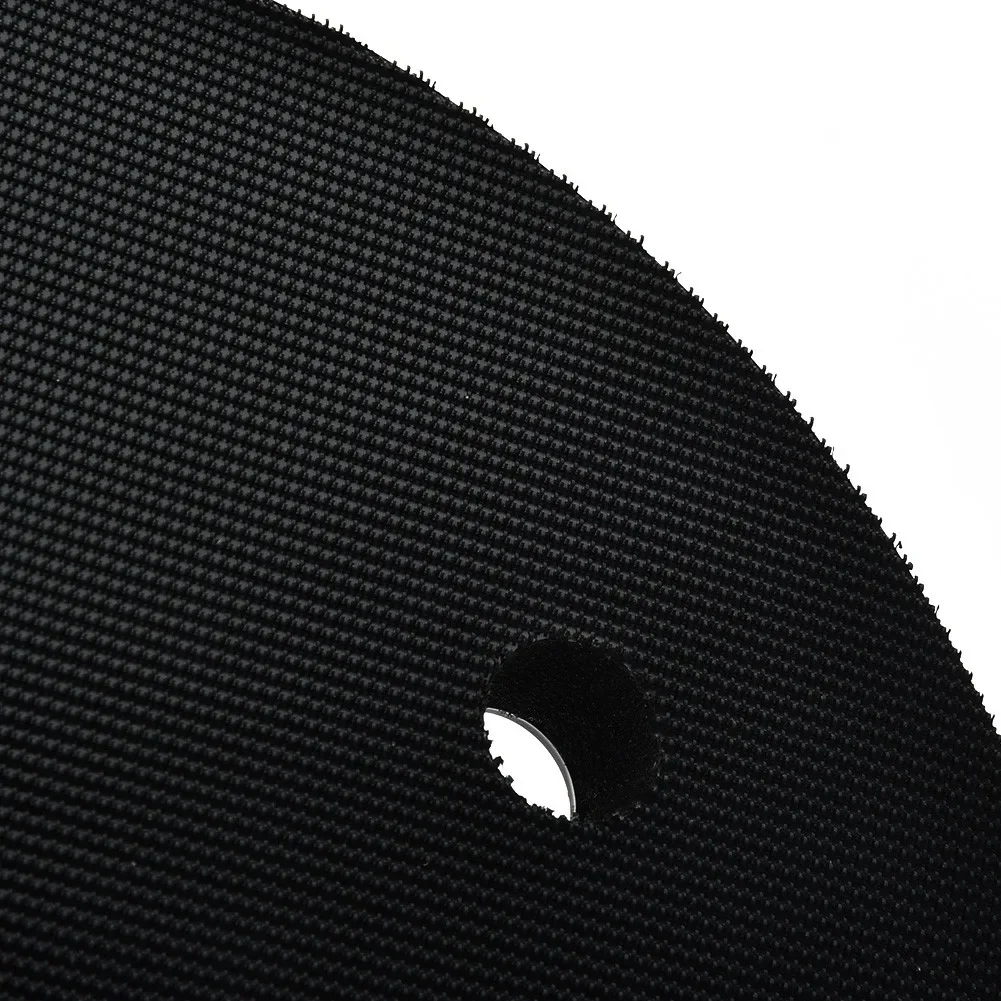 

100% Brand New Sanding Pad Wall Polishing Plate Loop + PU That Uses A 9" Uses A 9" Black Fits High Quality