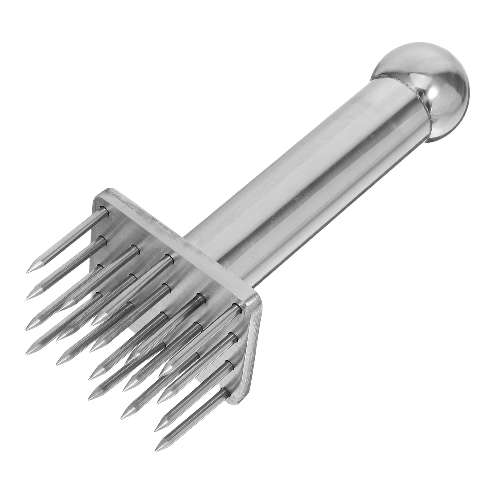 

Stainless Steel Hammer Meat Tenderizer Kitchen Tool Multi Kitchen Mallet Or Pounder Needle Design For Home Restaurant Use