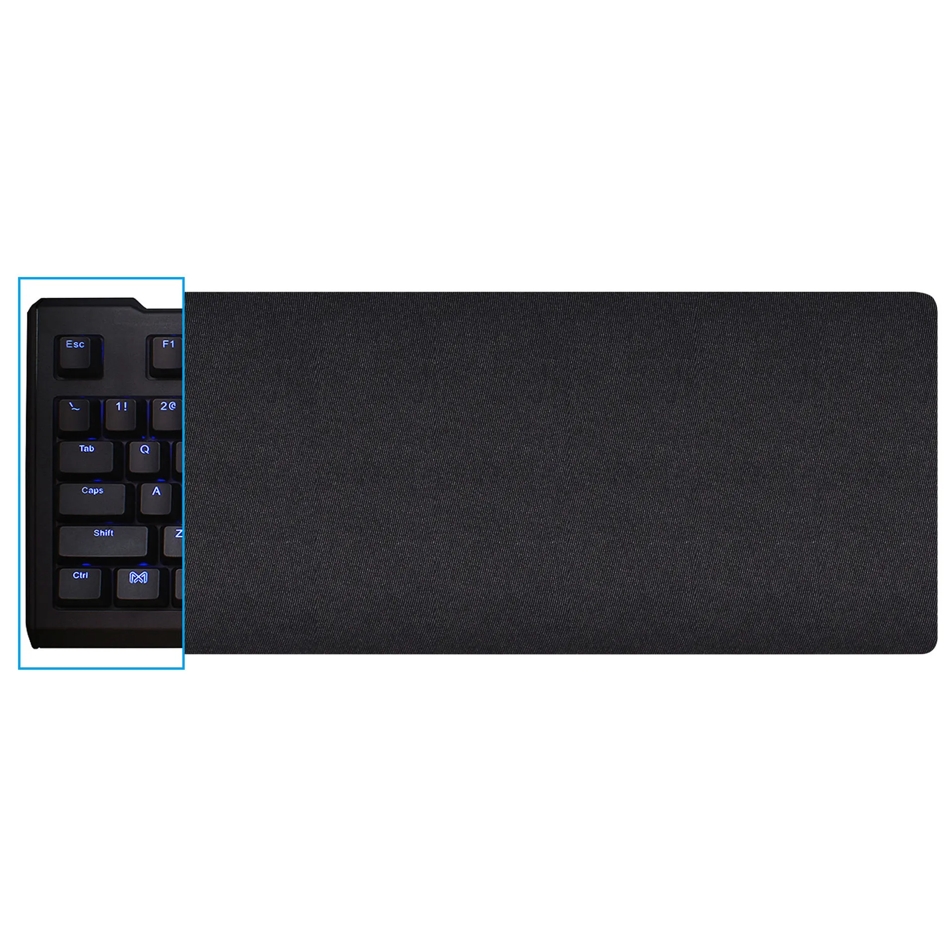 Keyboard Dust Case Universal Highly Stretchy Dust-Proof Keyboard Cover with Separate Keyboard Storage Pouch Black