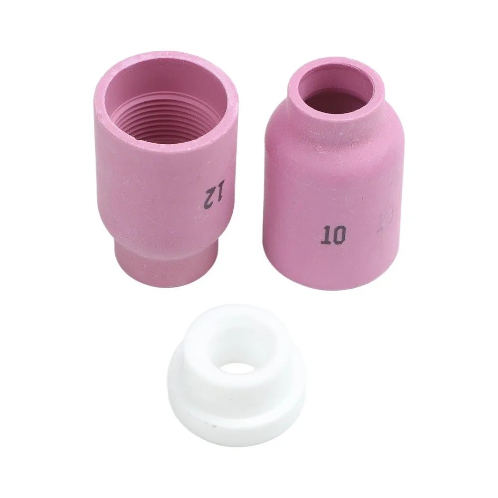 Alumina Cup 3.2mm Gas Lens Kit Comprehensive Set Effective Welding Tasks Enhanced Gas Flow Optimized Performance For WP26