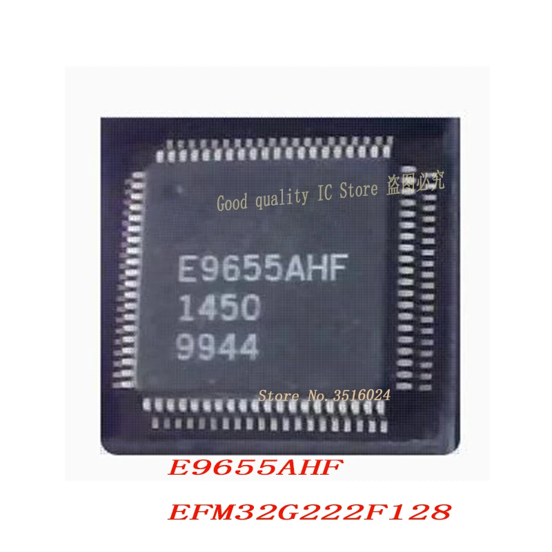 

1PCS/LOT E9655AHF E9655 EFM32G222F128 EFM32 G222F128 QFP 100% new imported original IC
