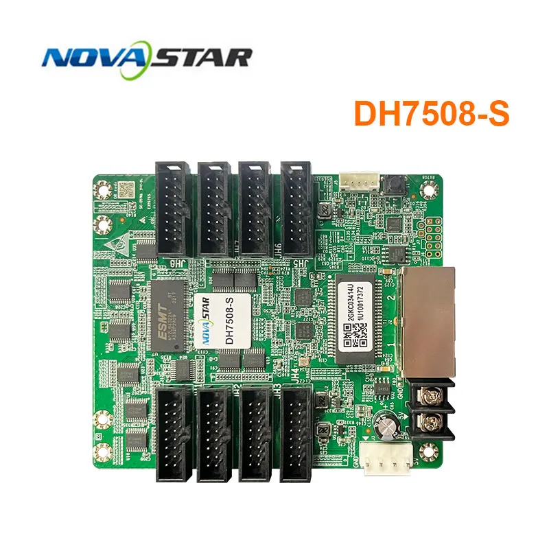 

Novastar LED Receiving Card DH7508-S DH7512-S DH7516-S Display Control System Card Synchronous 128*256 Pixels 8*HUB75E Interface