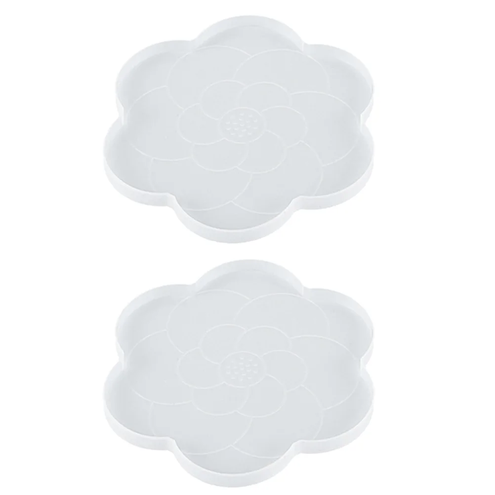 

1Pcs Crystal Epoxy Silicone Mold High-Quality DIY Coaster Plate Mat DIY Silicone Mold Non-Stick Recyclable Craft Gift