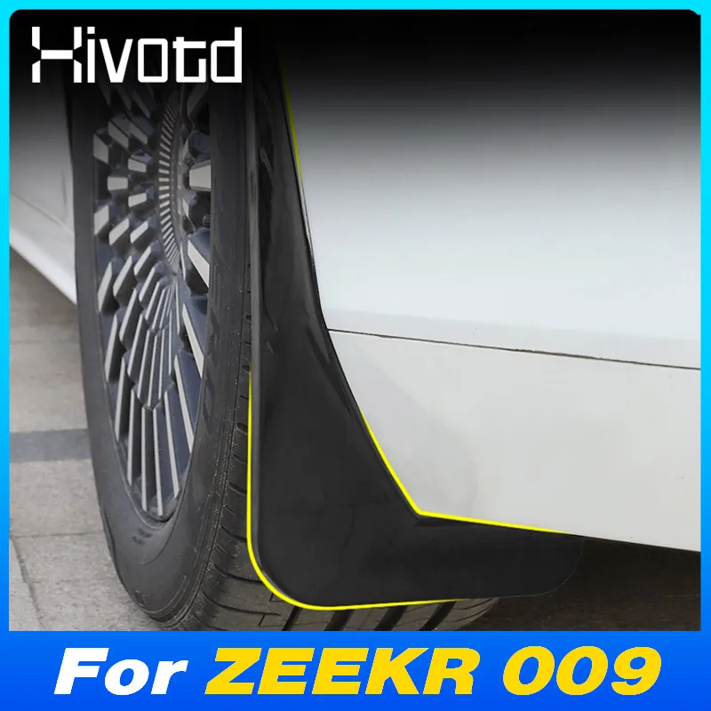 

Car Mudguards Protector Plastic Splash-proof Flaps Splash Guards Fender Exterior Product Stylings Accessories For ZEEKR 009 2024