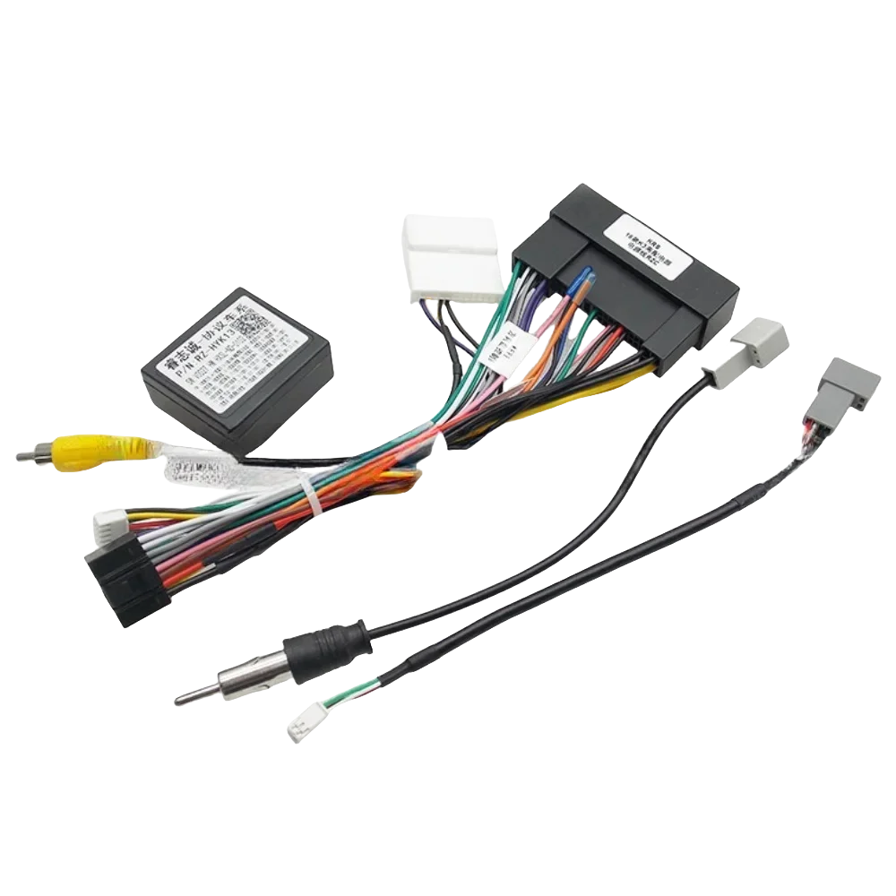 Canbus Box HYK-RZ-13 With Harness Wiring Cable For Kia K5 /K3 (Save Original Back Camera Function) Android 2 Din GPS Car Stereo