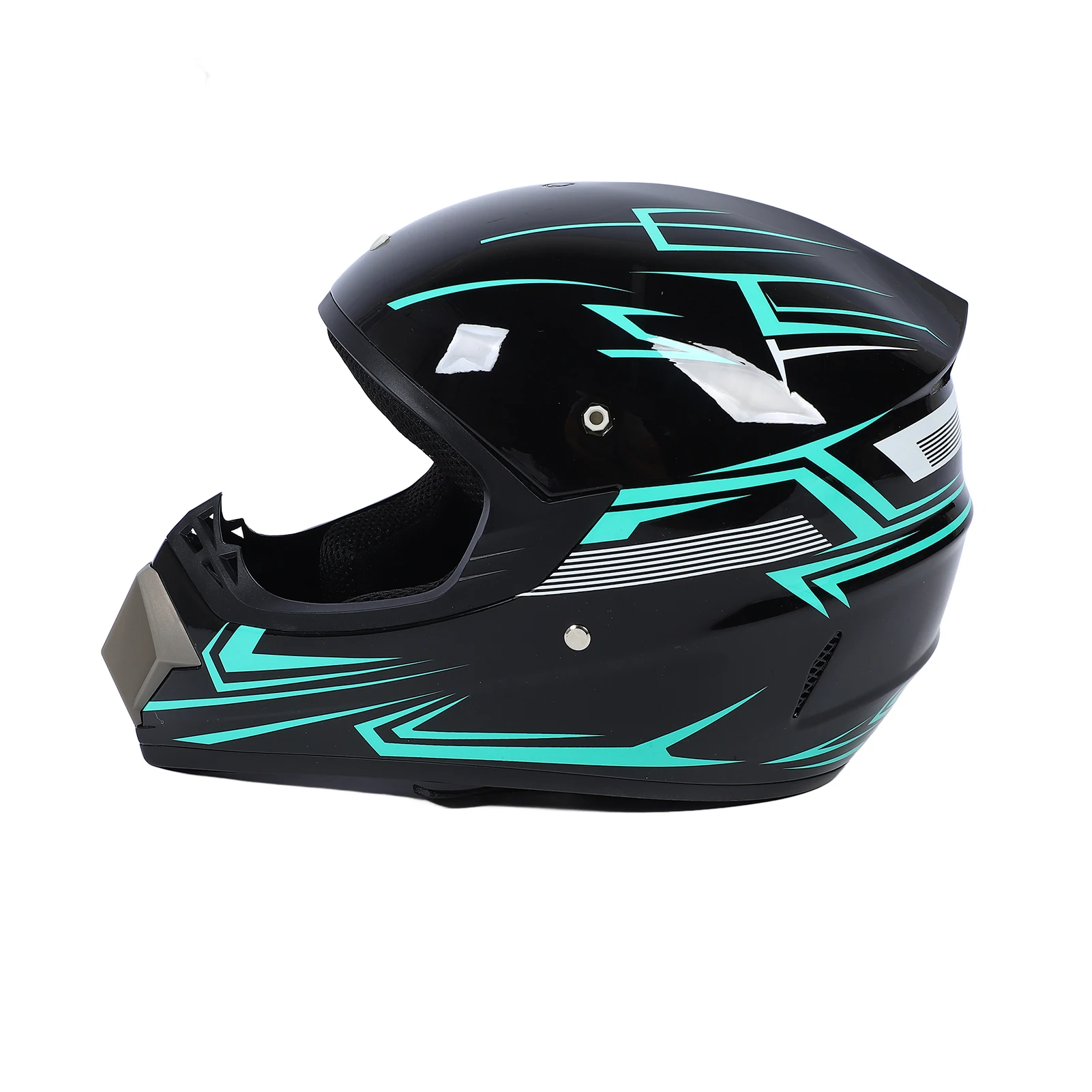 ABS Motocross Helmet Aerodynamic Design Motorcycle Full Face Helmet Engineering Plastic for Adult for Cross Country