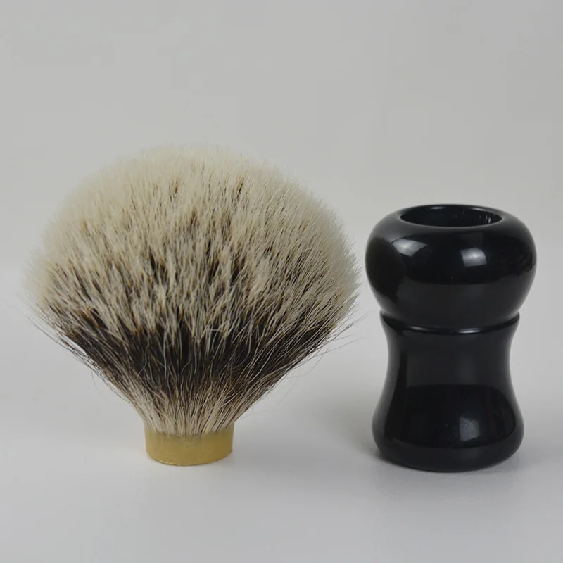 Black 20mm Dense 2band Badger Hair Shaving Brush With Good Backbone For Man Shaving Brush