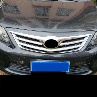 

For Toyota Corolla 2007-13 Front Bumper Grill Grille trim Car accessories accesorios para auto автомобильные товары