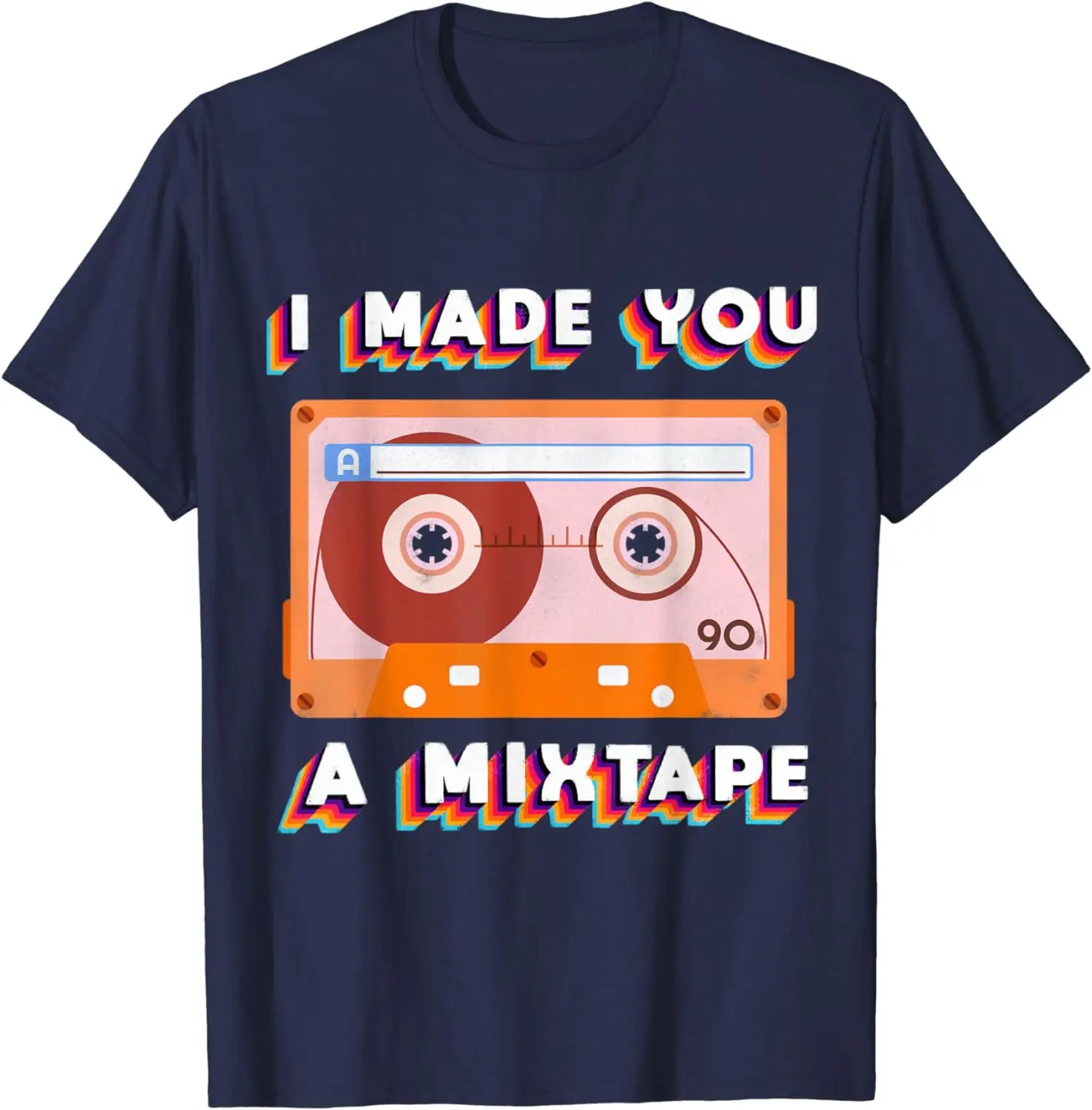 Mixtape 80s 90s Vintage Costume Retro For Men Women T-Shirt