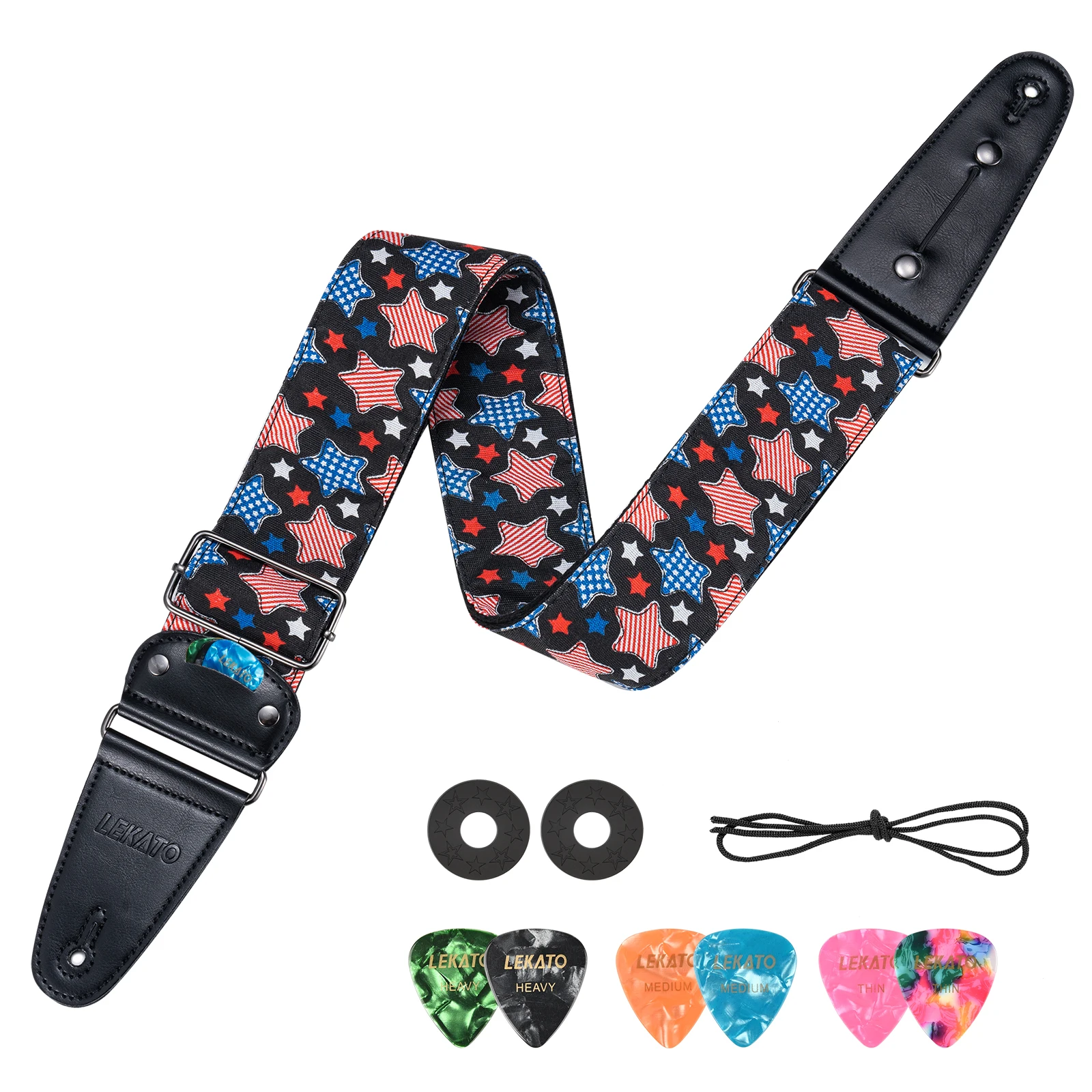 Lekato 2,5-calowy szeroki pase – Guitar Strap Padded recenzja i cena