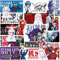 75pcs EVANGELION Ayanami Rei Sticker Anime Kid Toy DIY Laptop Skateboard Decals Laptop Motorcycle Graffiti Waterproof Sticker