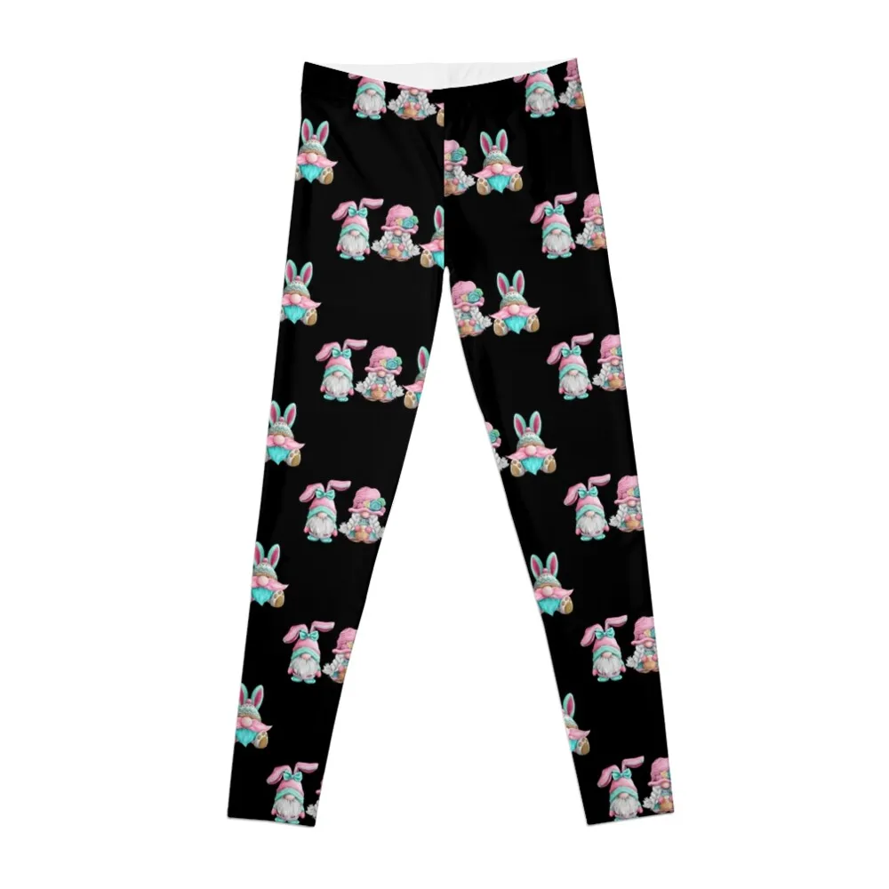 Gnome Cute Adorable Easter Leggings gym clothing Legging sexy woman Sports pants woman Womens Leggings